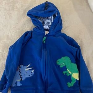 Gymboree dinosaur zip-up hoodie